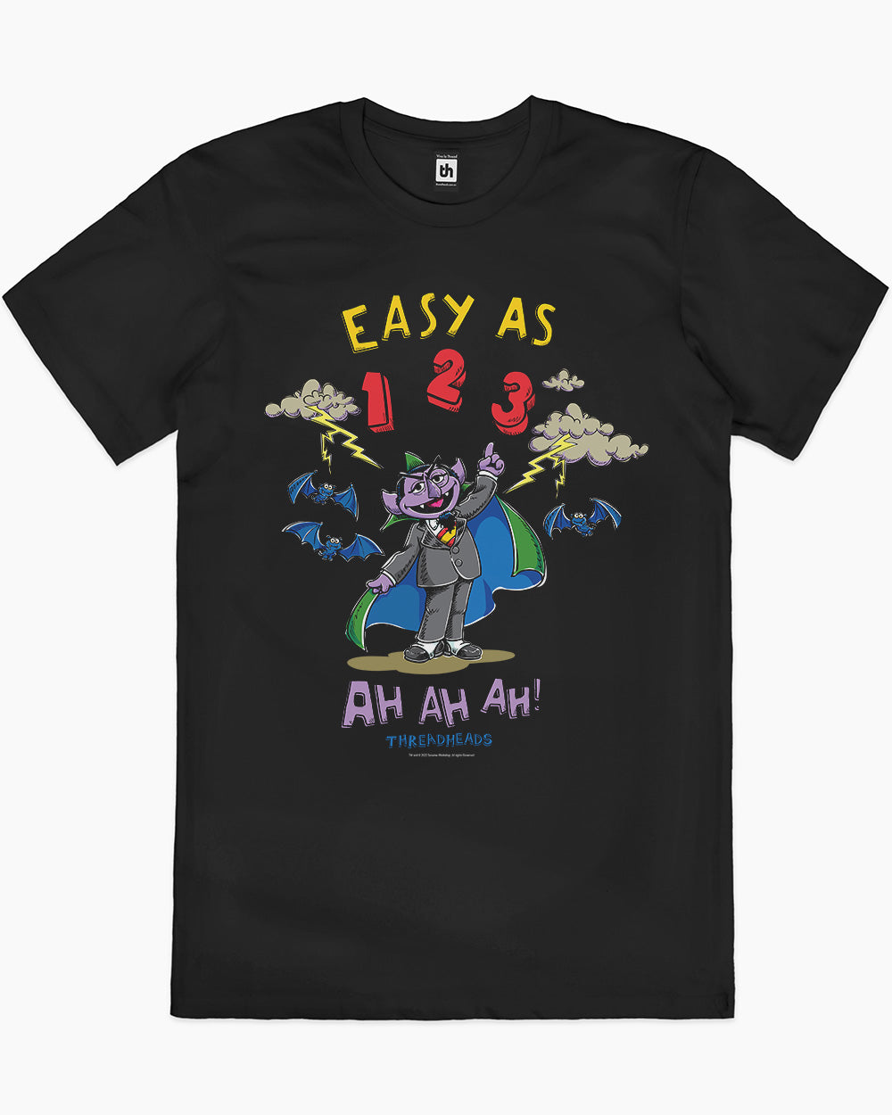 The Count-Easy As 123 T-Shirt Europe Online #colour_black