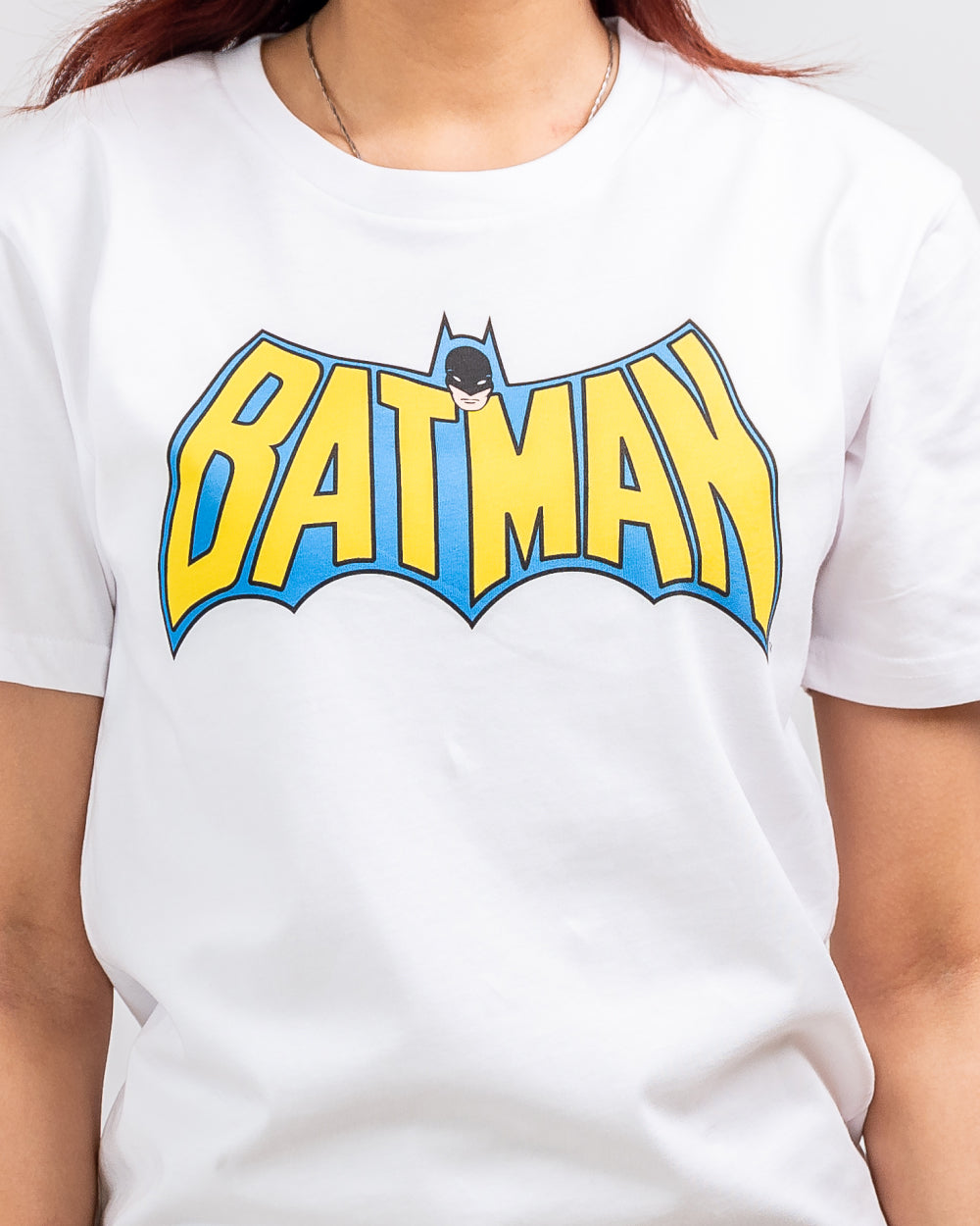 Batman Batwing Logo T-Shirt Australia Online #colour_white