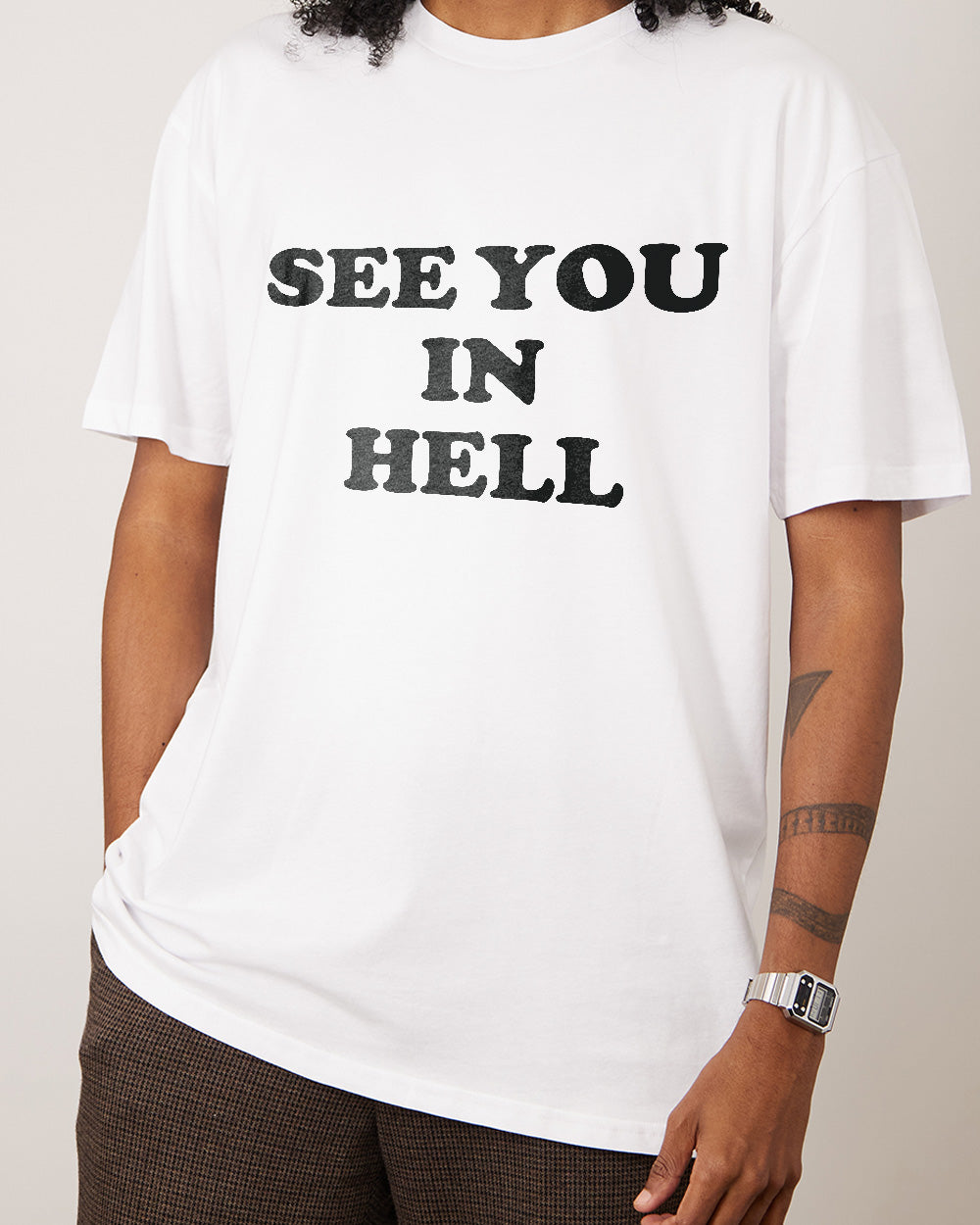 See You in Hell T-Shirt Europe Online #colour_white