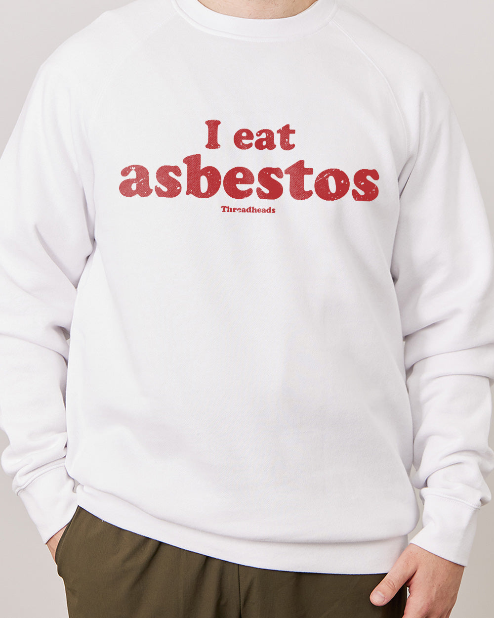 I Eat Asbestos Jumper Europe Online #colour_white