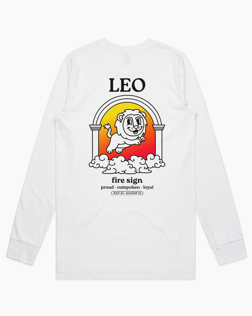Leo Long Sleeve Australia Online #colour_white