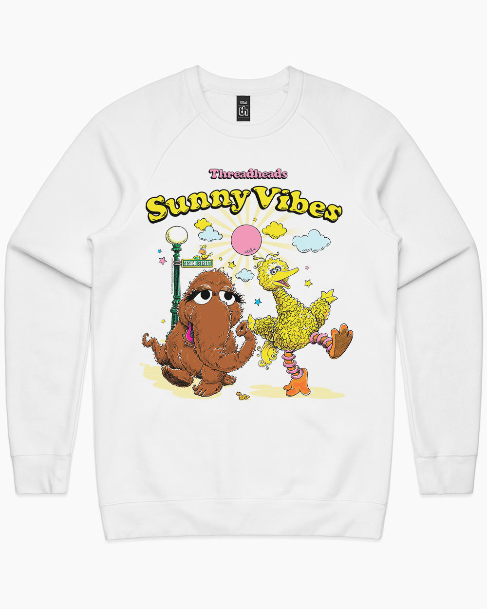 Sunny Vibes Sweater Australia Online #colour_white