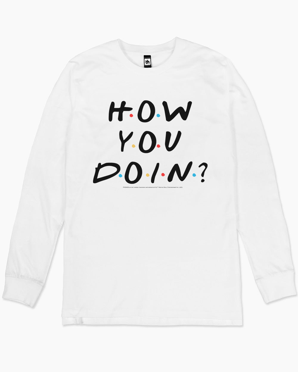 How You Doin? Long Sleeve Europe Online #colour_white