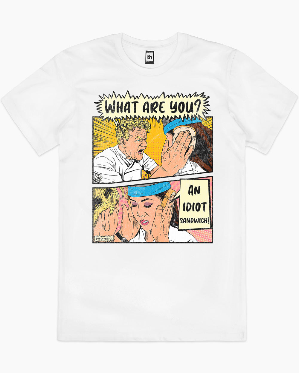 Idiot Sandwich T-Shirt Europe Online #colour_white