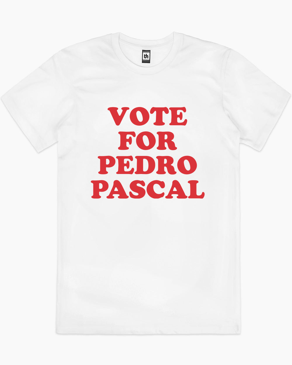 Vote For Pedro Pascal T-Shirt Europe Online #colour_white