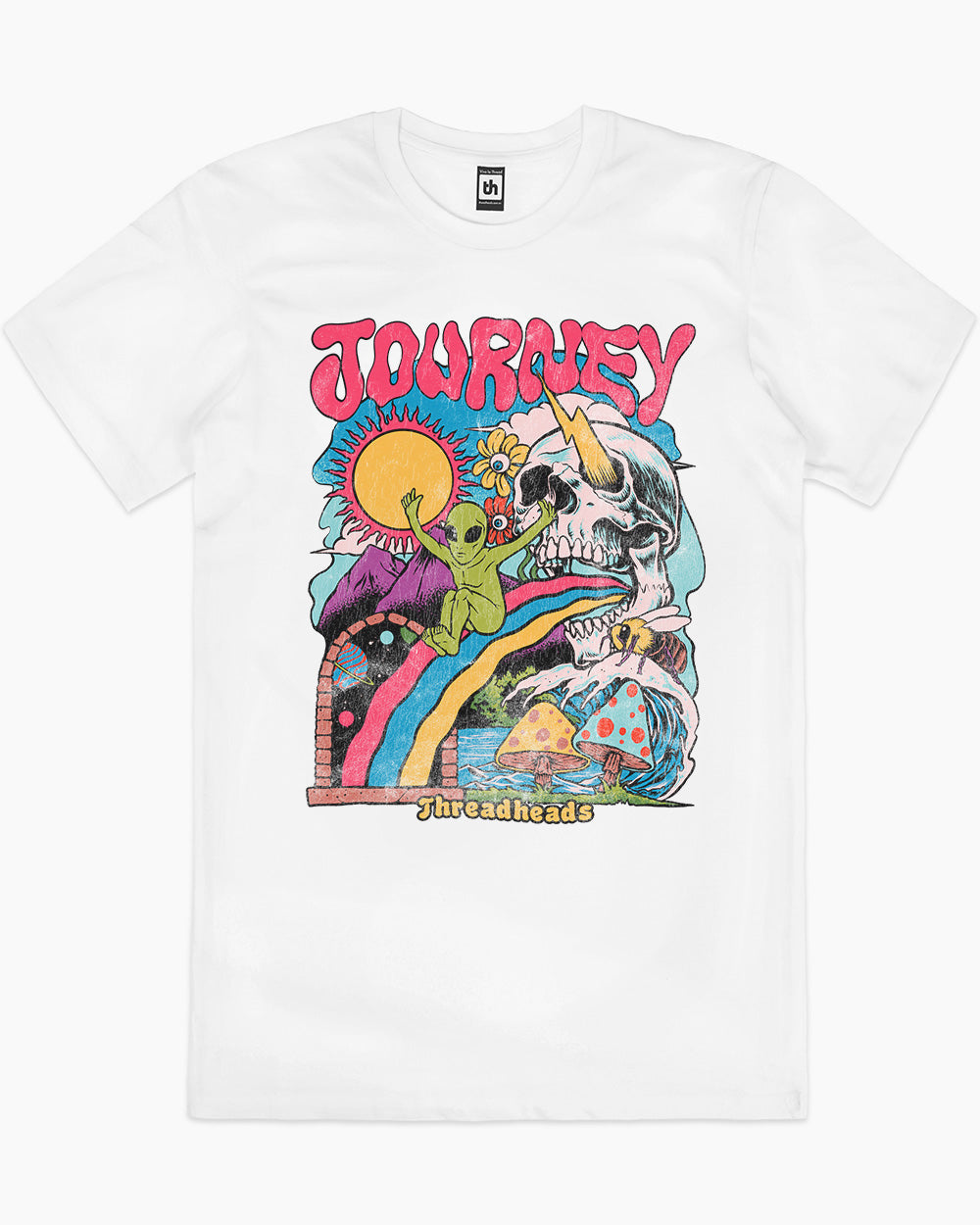 Journey T-Shirt Europe Online #colour_white