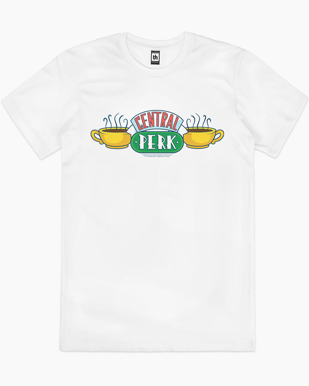 Central Perk Logo T-Shirt Europe Online #colour_white