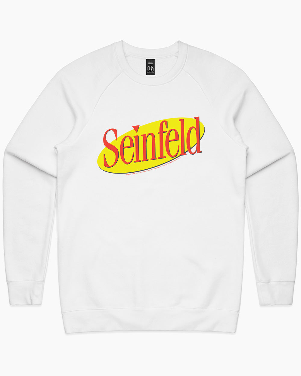 Seinfeld Logo Jumper Europe Online #colour_white