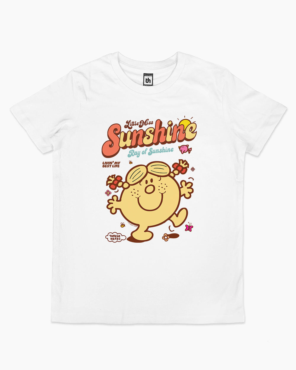 Little Miss Sunshine Kids T-Shirt Australia Online #colour_white