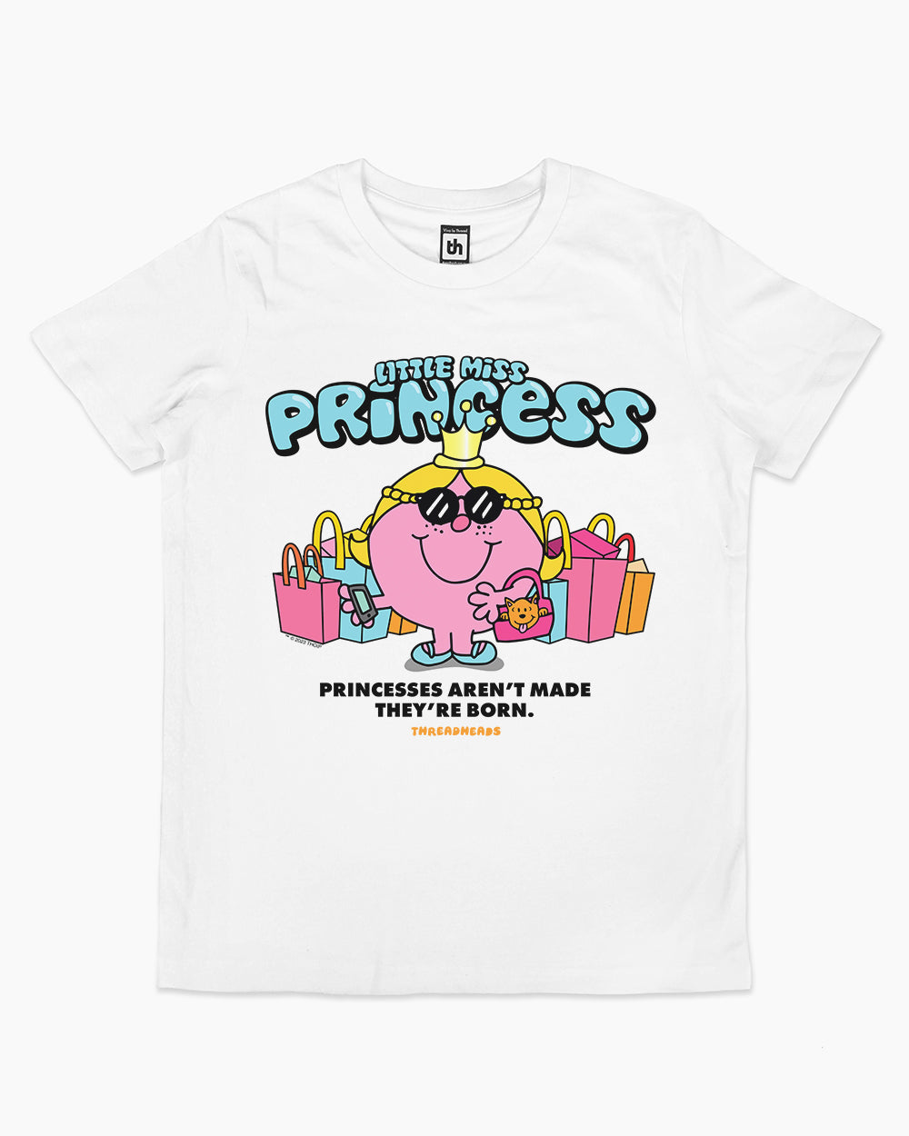 Little Miss Princess Kids T-Shirt Europe Online #colour_white