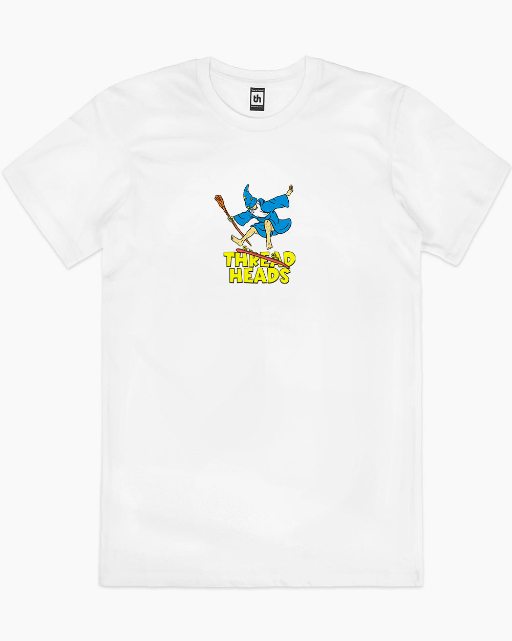 Skating Wizard T-Shirt Europe Online #colour_white