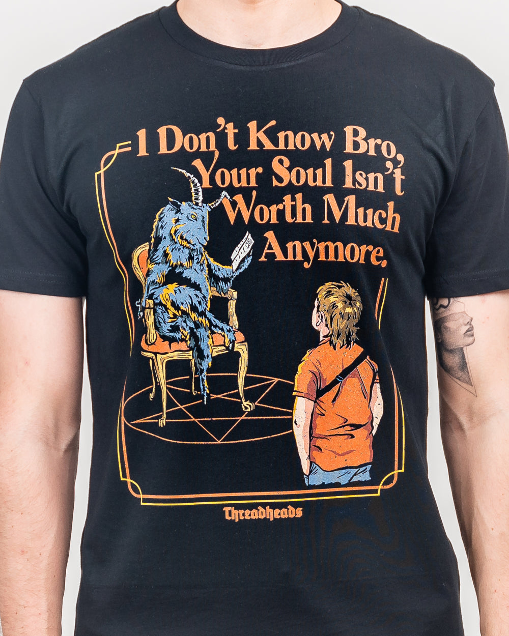 Worthless Soul T-Shirt Europe Online #colour_black