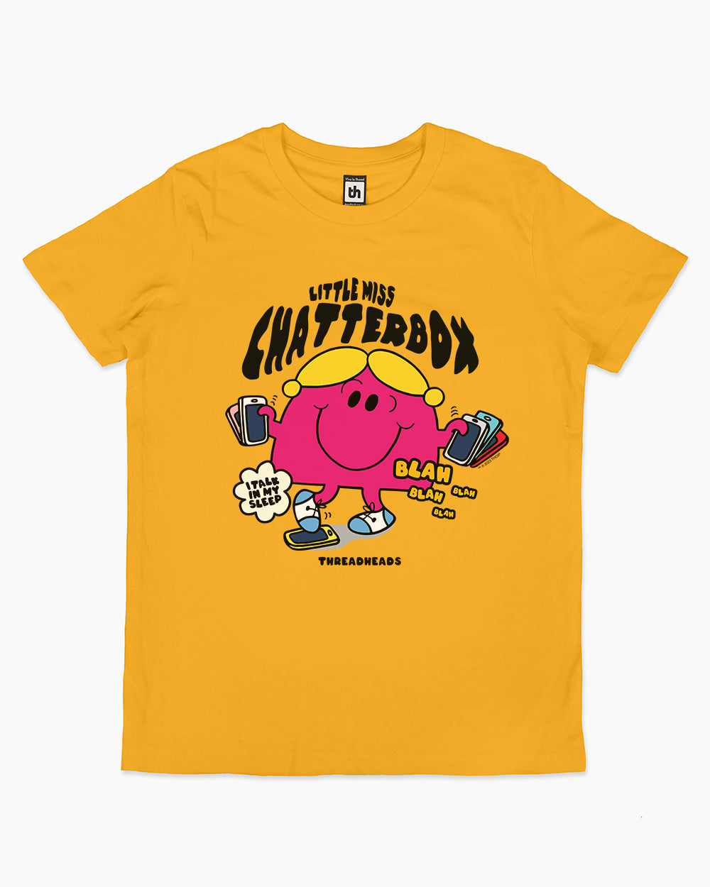 Little Miss Chatterbox Kids T-Shirt Europe Online #colour_yellow