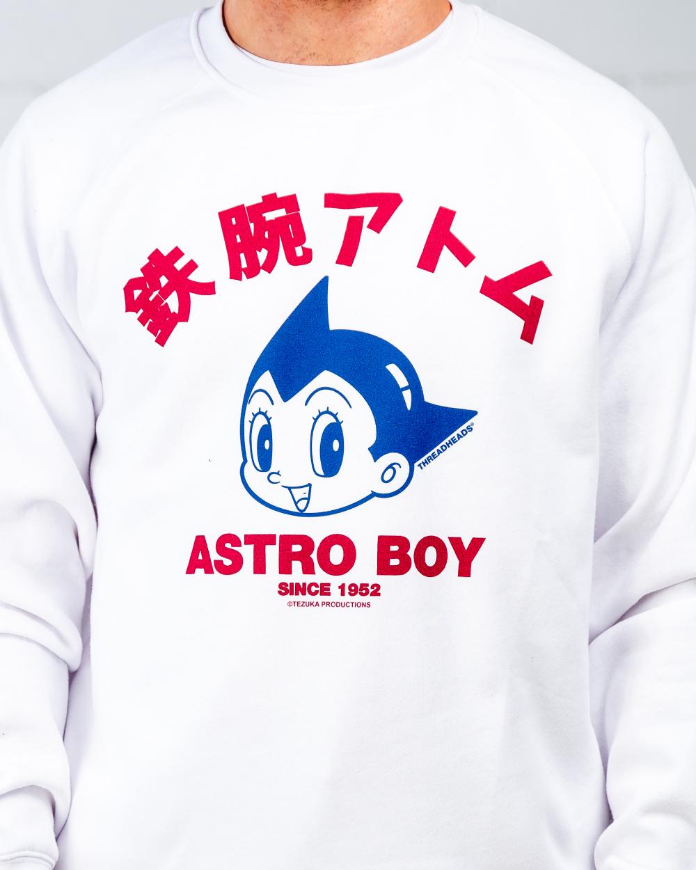 Astro Boy Face Sweater Europe Online #colour_white
