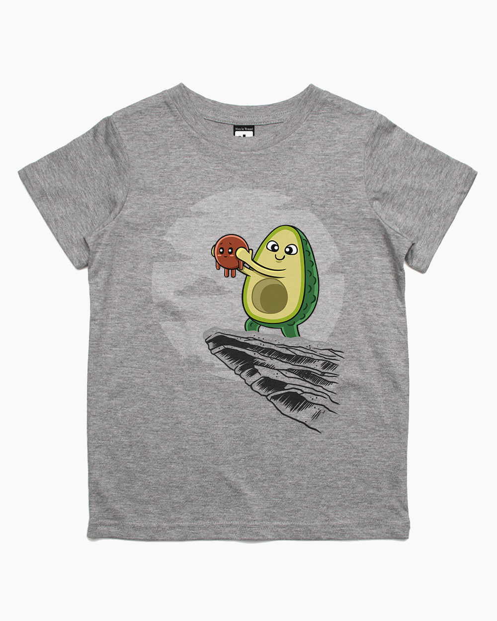 Avocado King Kids T-Shirt Europe Online #colour_grey