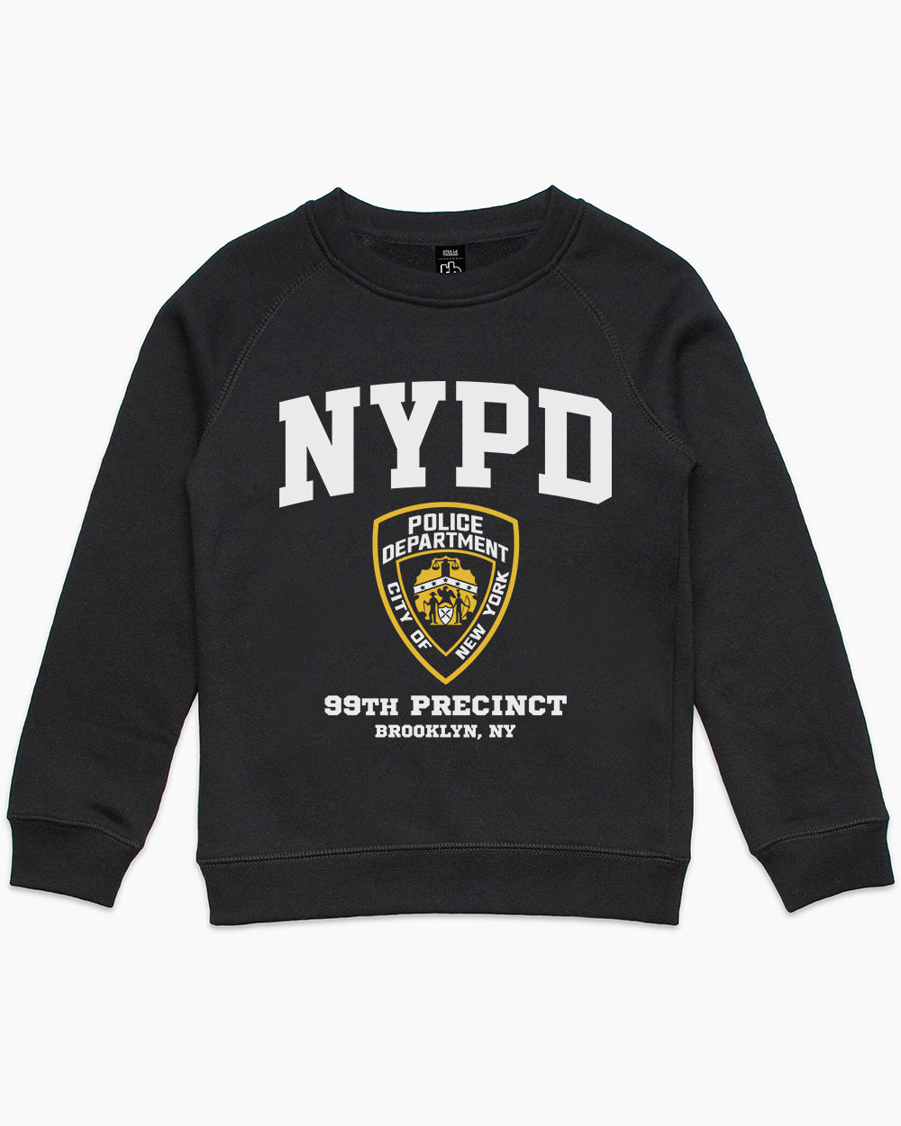99th Precinct Kids Sweater Australia Online #colour_black