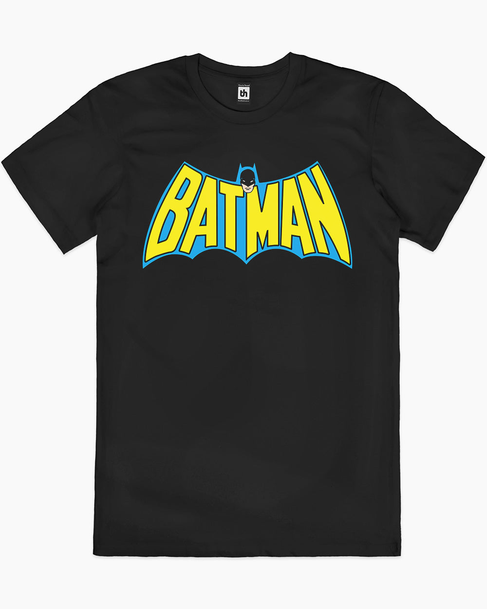 Batman Batwing Logo T-Shirt Australia Online #colour_black