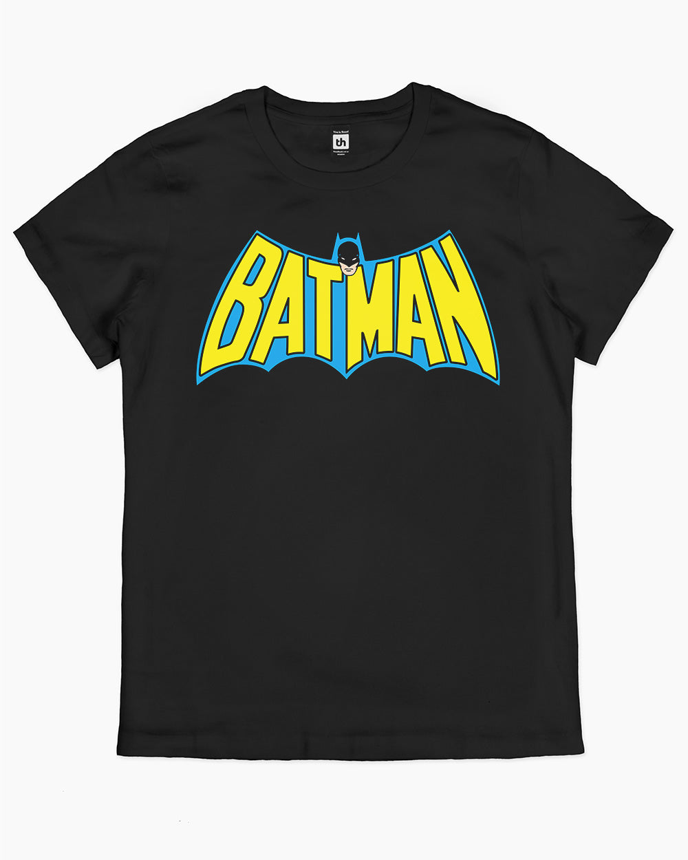 Batman Batwing Logo T-Shirt Australia Online #colour_black