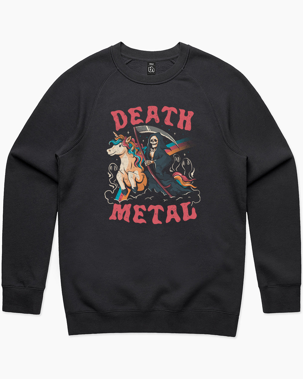 Death Metal Sweater Europe Online #colour_black