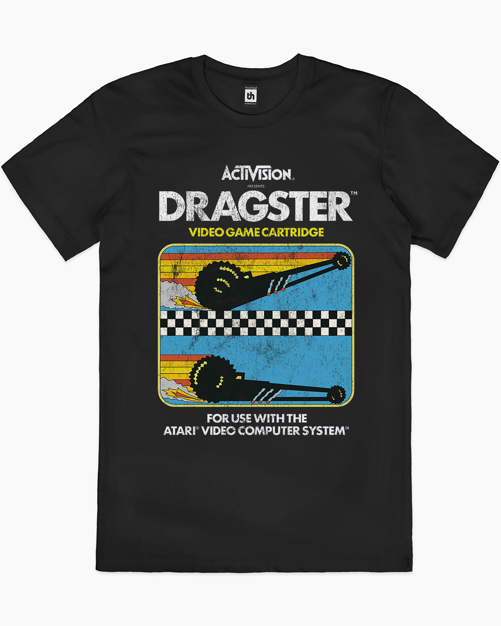 Dragster Vintage T-Shirt Europe Online #colour_black