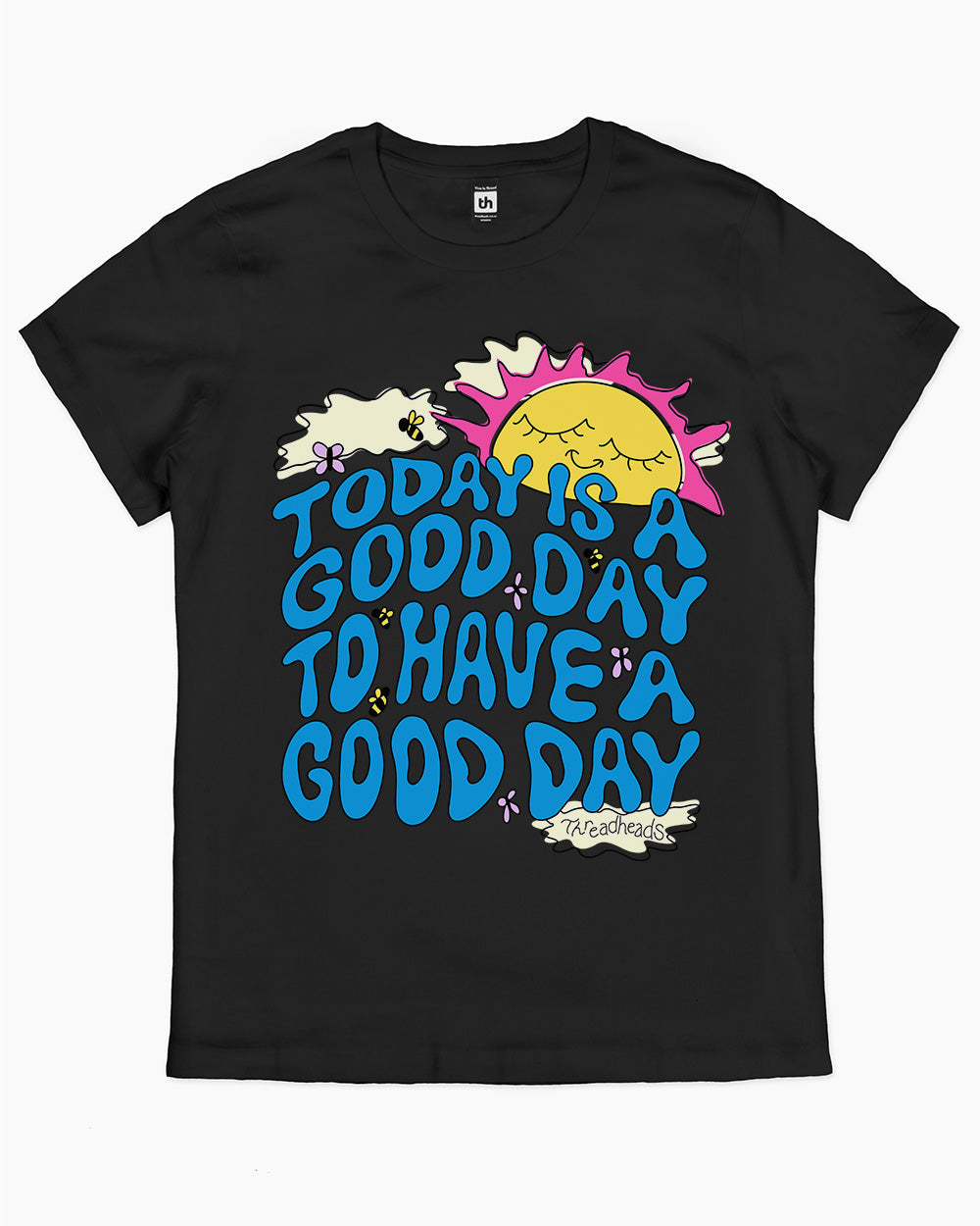 Good Day T-Shirt Australia Online #colour_black