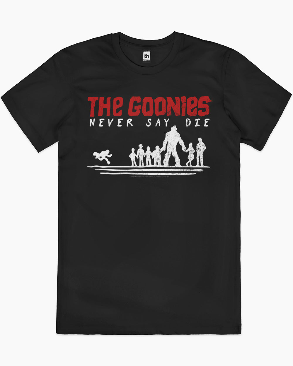 Goonies Sunset Logo T-Shirt Europe Online #colour_black