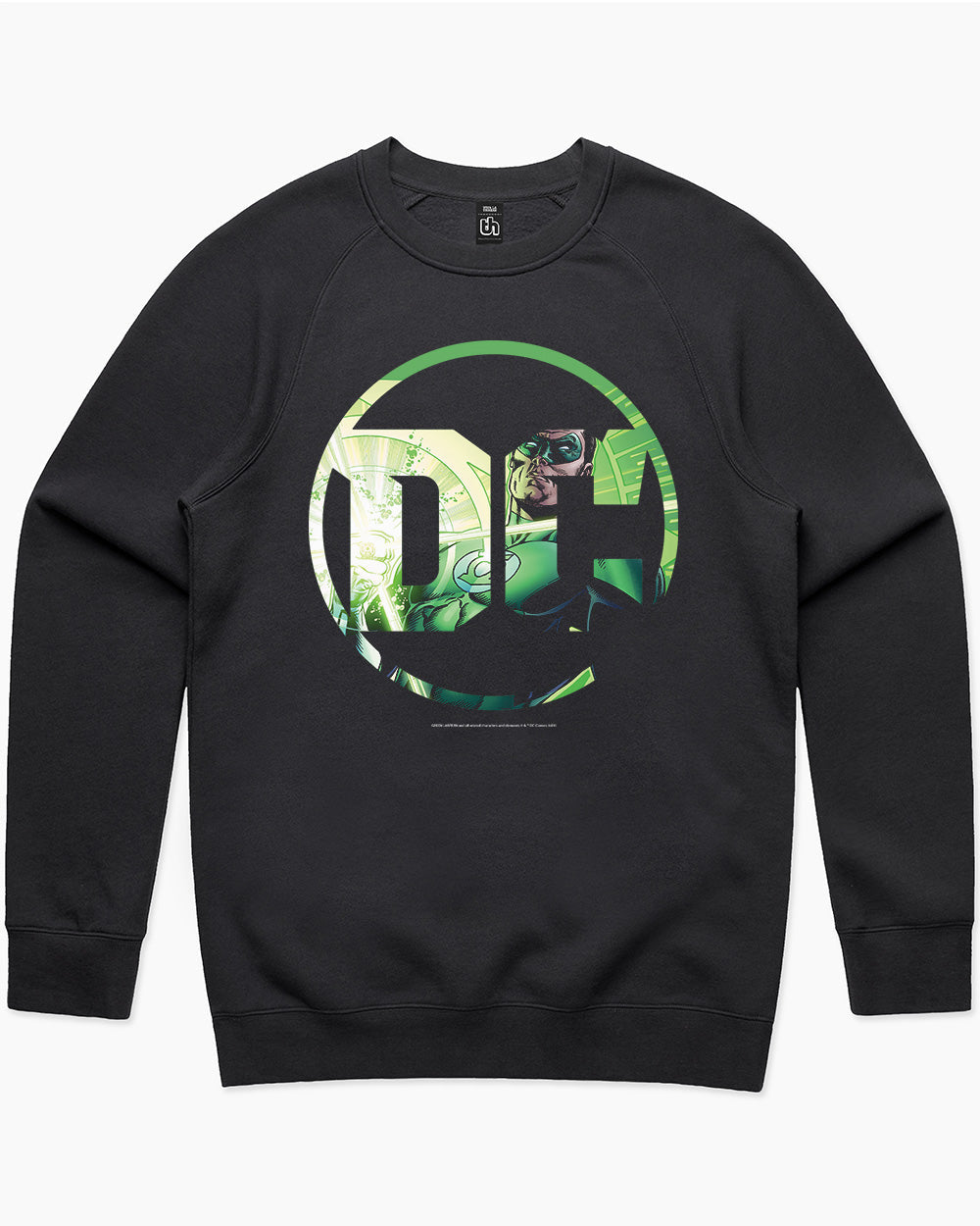 Green Lantern DC Logo Sweater Europe Online #colour_black