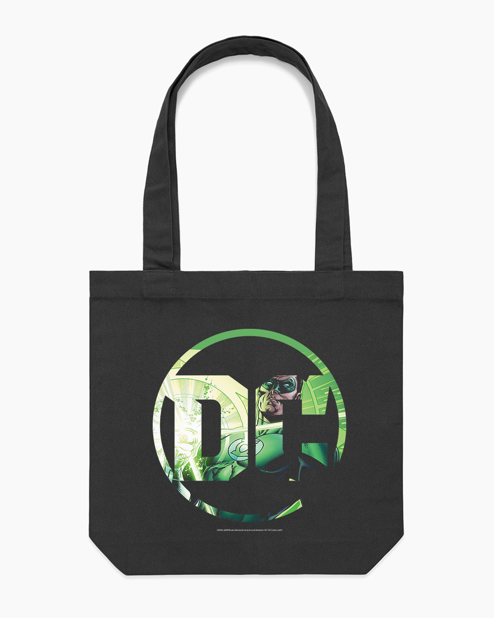 Green Lantern DC Logo Tote Bag Europe Online #colour_black