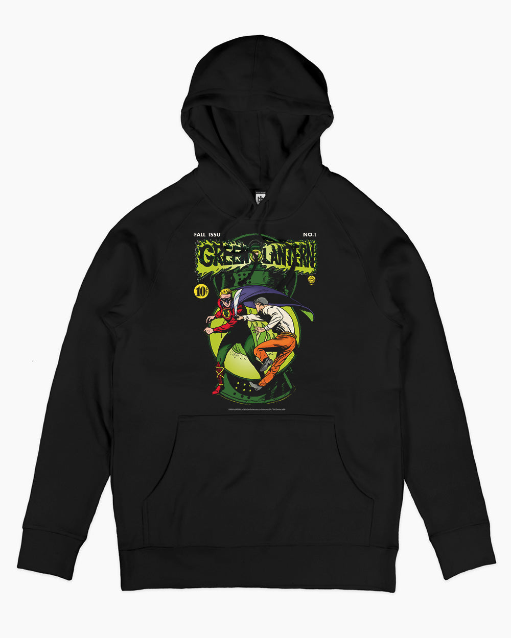 Green Lantern Fall Issue Hoodie Europe Online #colour_black