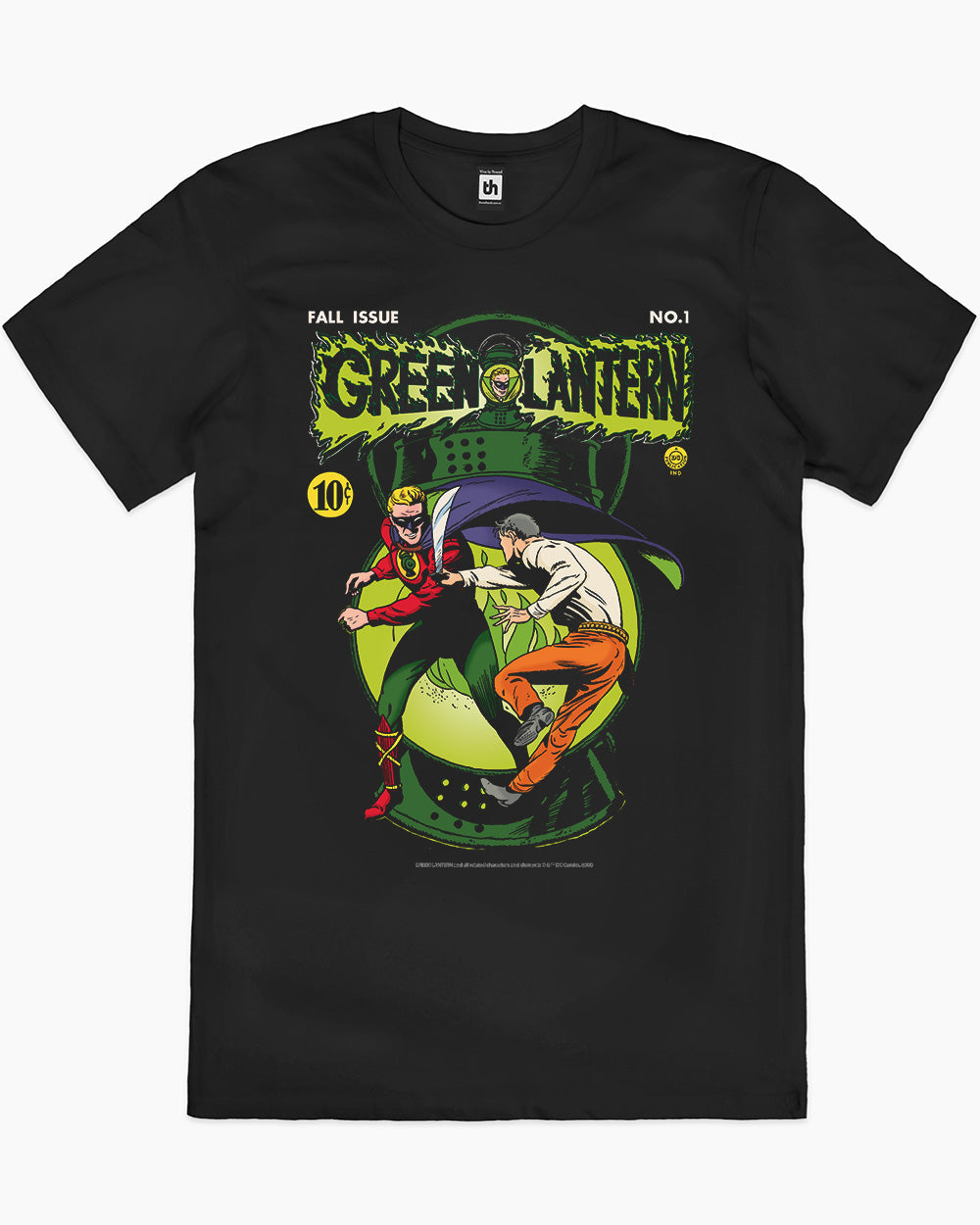 Green Lantern Fall Issue T-Shirt Europe Online #colour_black