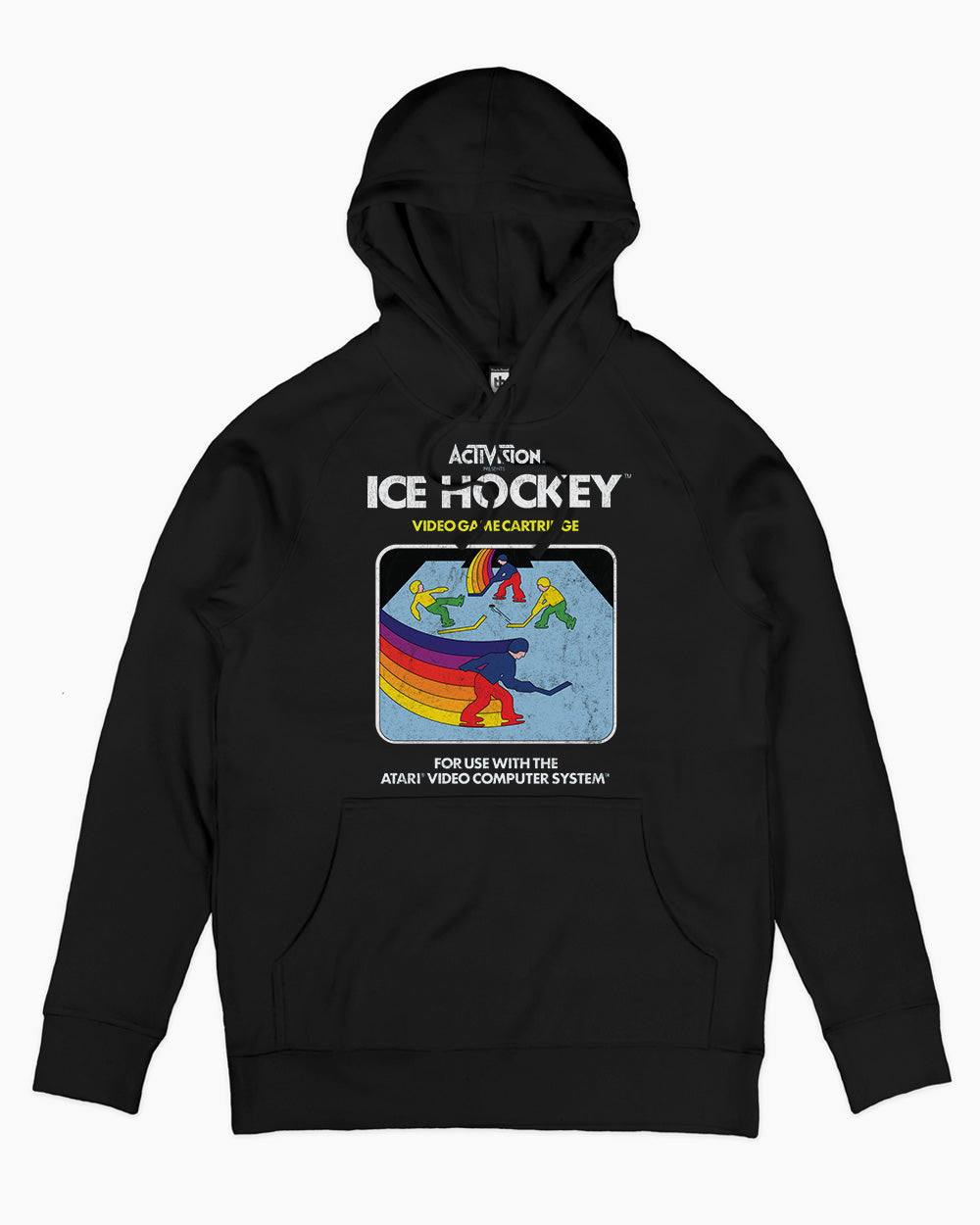 Ice Hockey Vintage Hoodie Europe Online #colour_black