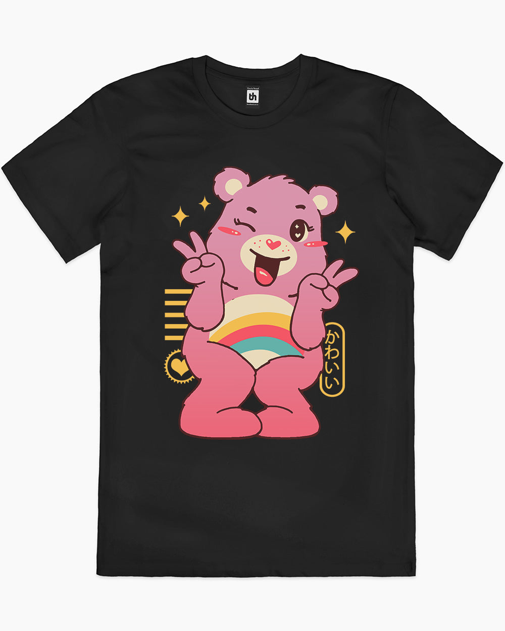 Kawaii Care Bears T-Shirt Europe Online #colour_black