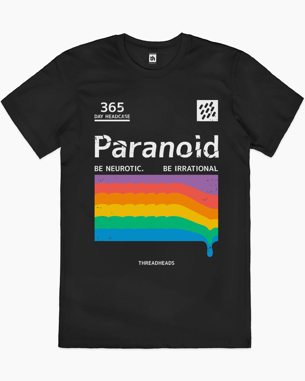 Paranoid Irrational T-Shirt Europe Online #colour_black