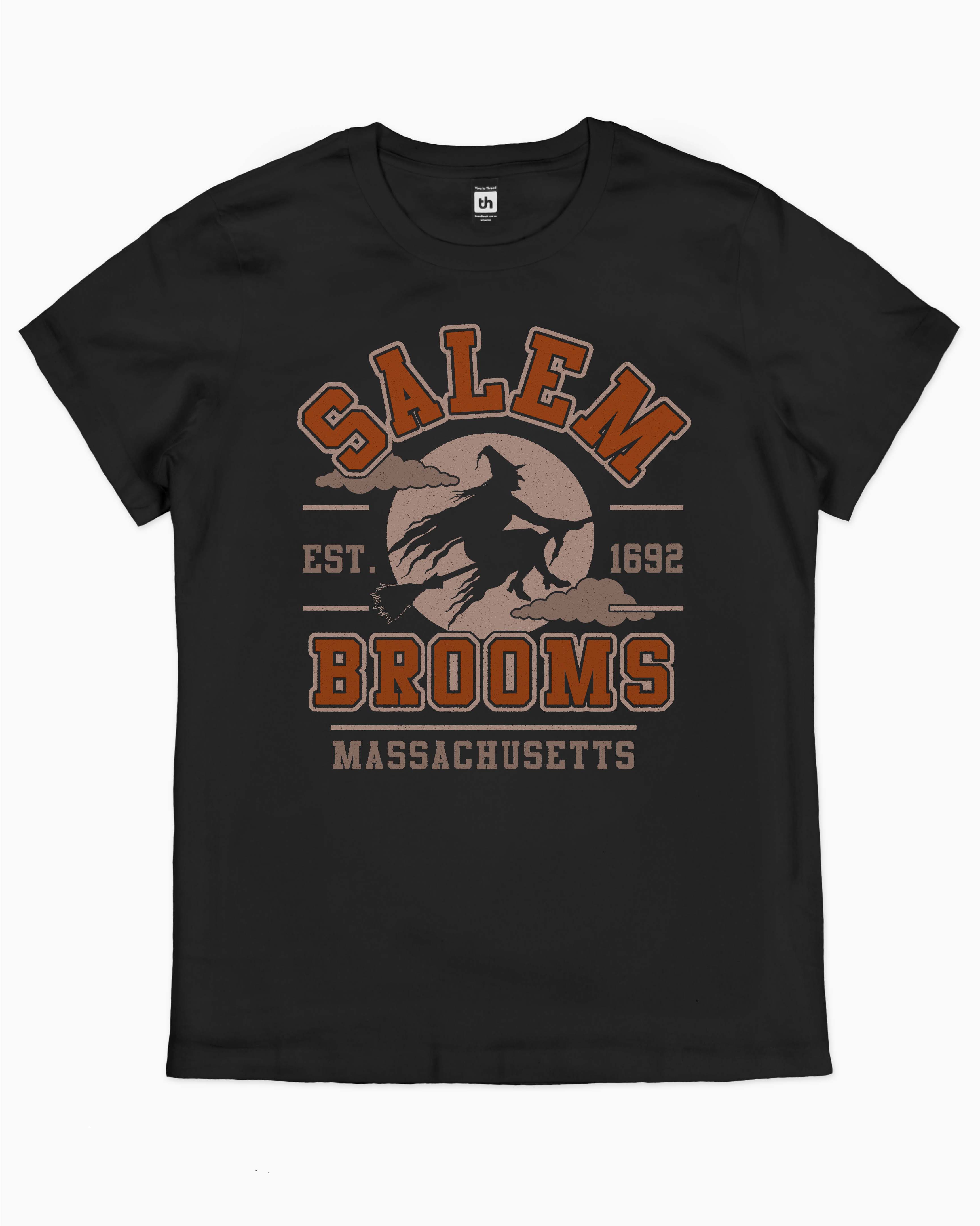 Salem Brooms T-Shirt Australia Online #colour_black