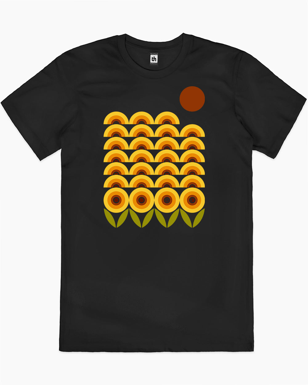 Sunflower Fields T-Shirt Europe Online #colour_black