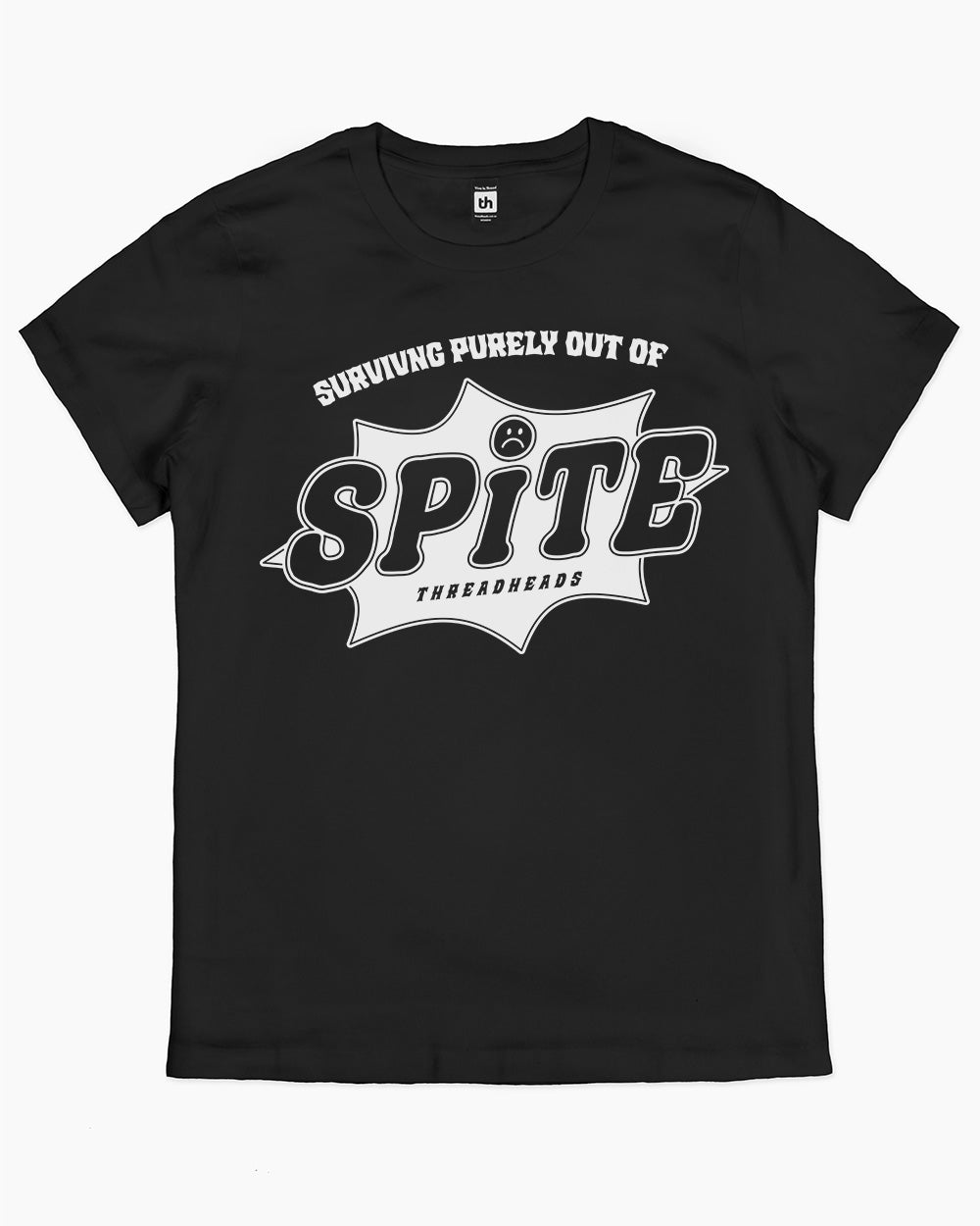 Surviving Purely Out Of Spite T-Shirt Australia Online #colour_black