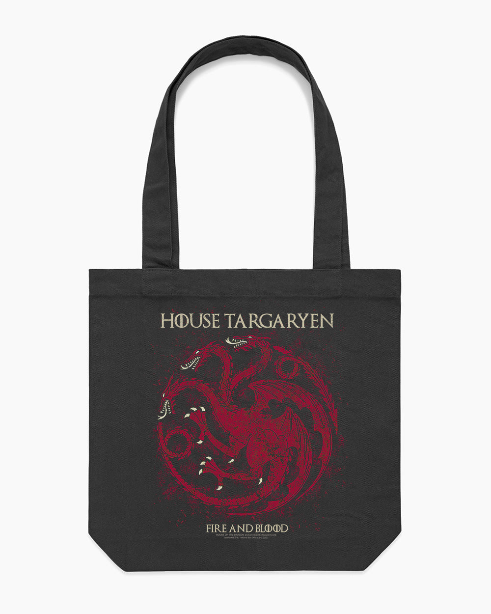 Targaryen Sigil Tote Bag Europe Online #colour_black