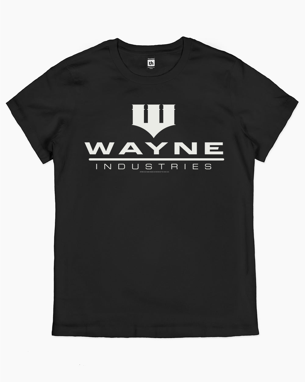 Wayne Industries T-Shirt Australia Online #colour_black
