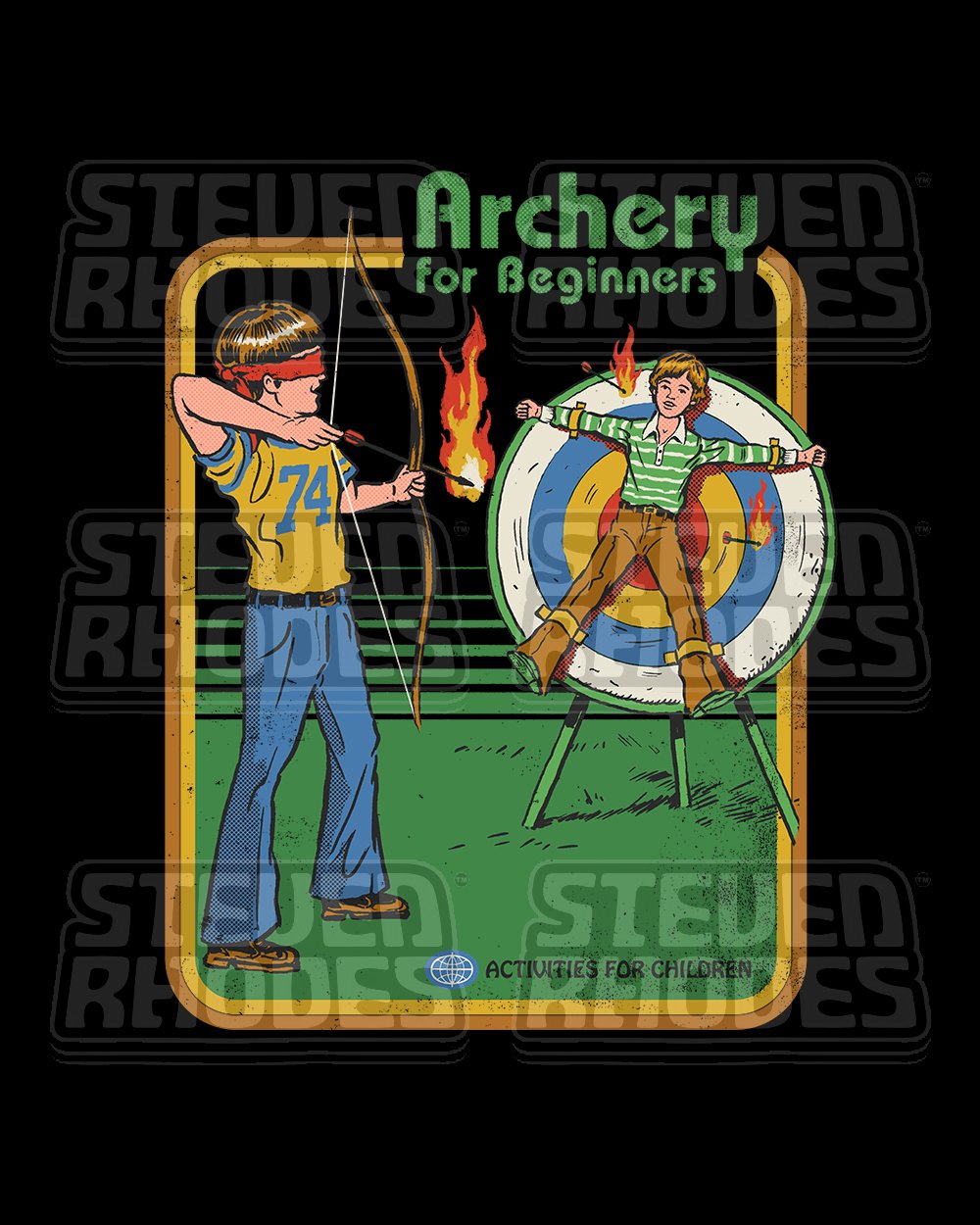 Archery for Beginners T-Shirt Europe Online #colour_black