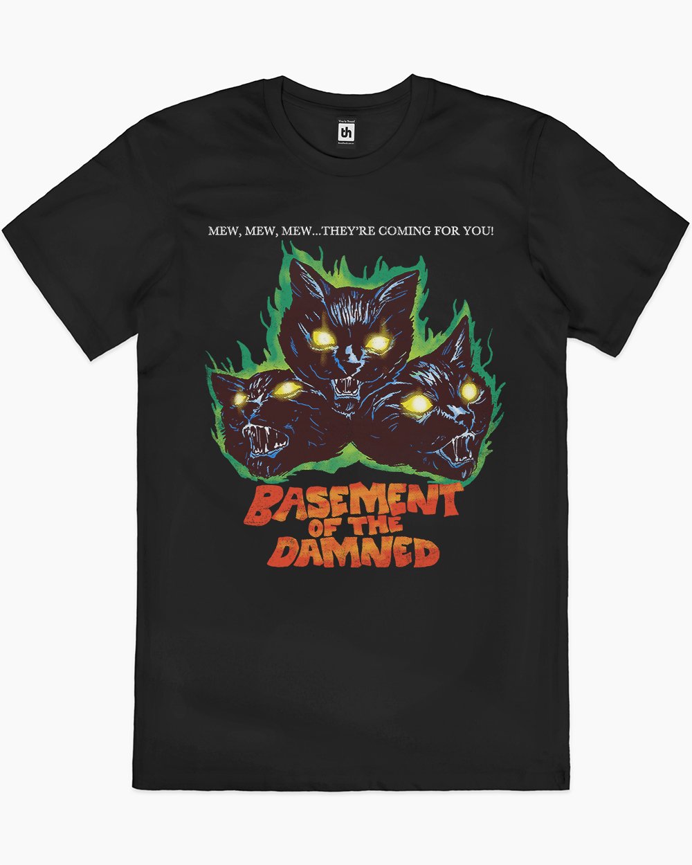 Basement of the Damned T-Shirt Europe Online #colour_black