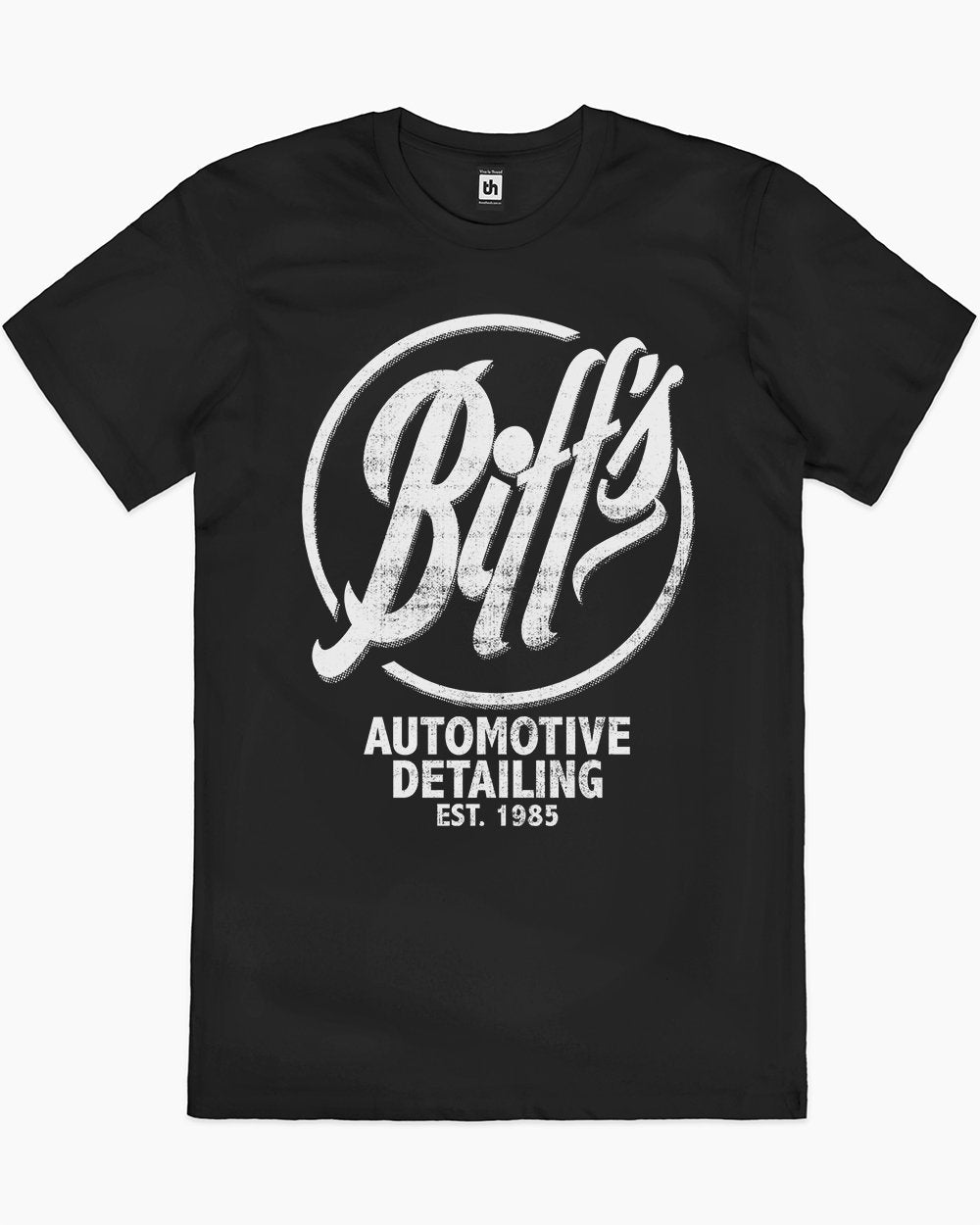 Biff's Auto Detailing T-Shirt Australia Online #colour_black