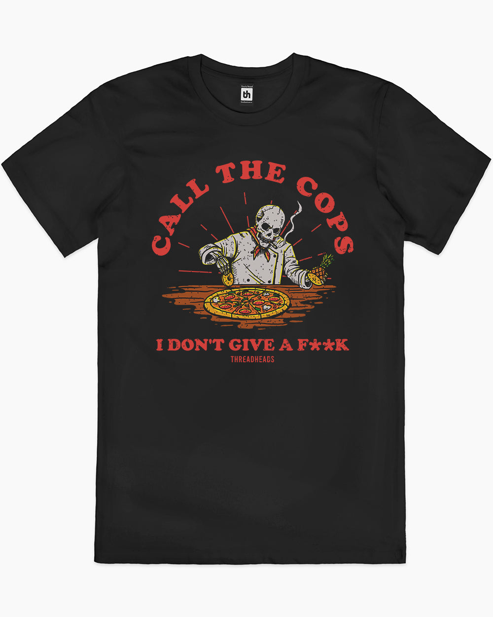 Call the Cops T-Shirt Europe Online #colour_black