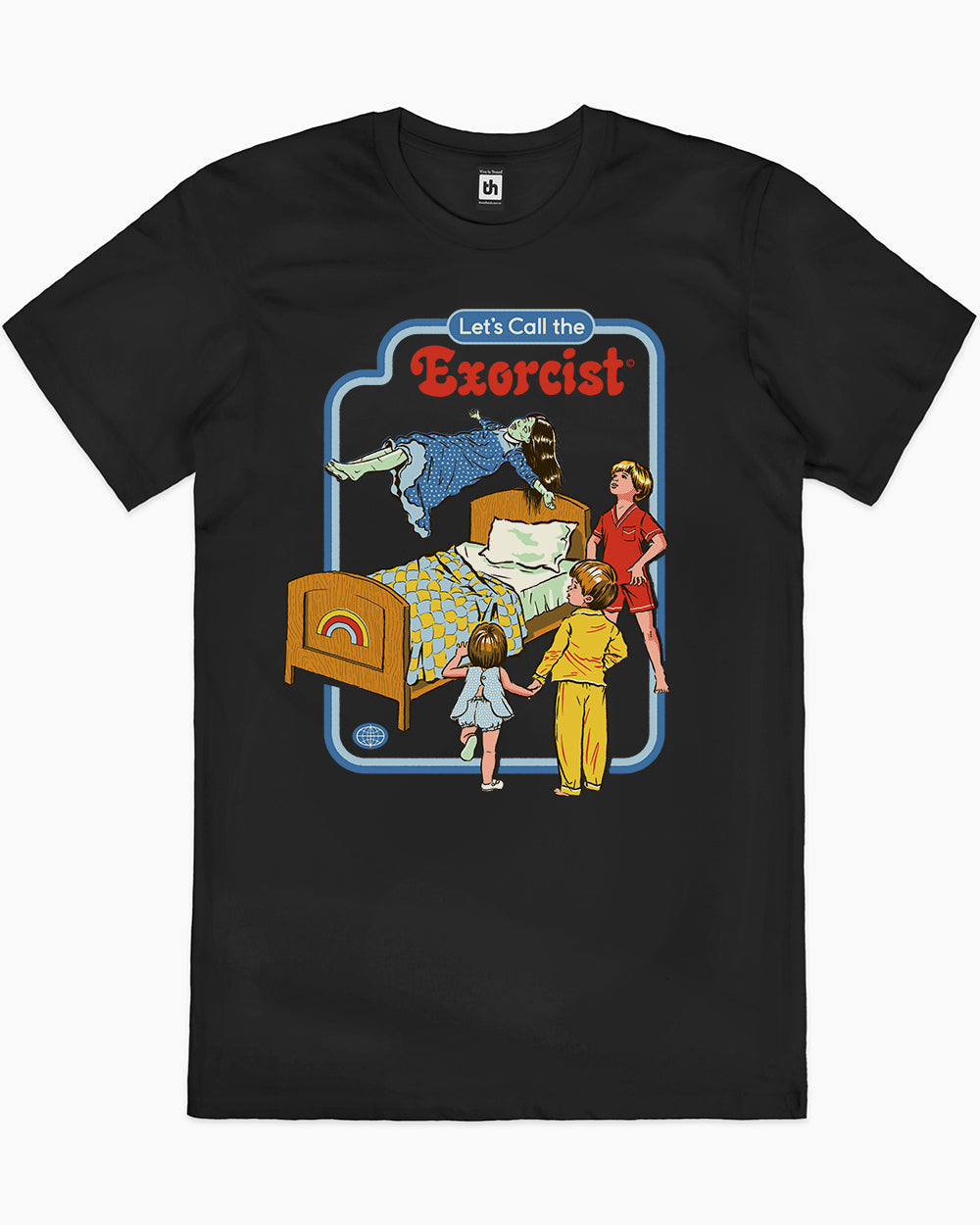 Let's Call the Exorcist T-Shirt Europe Online #colour_black