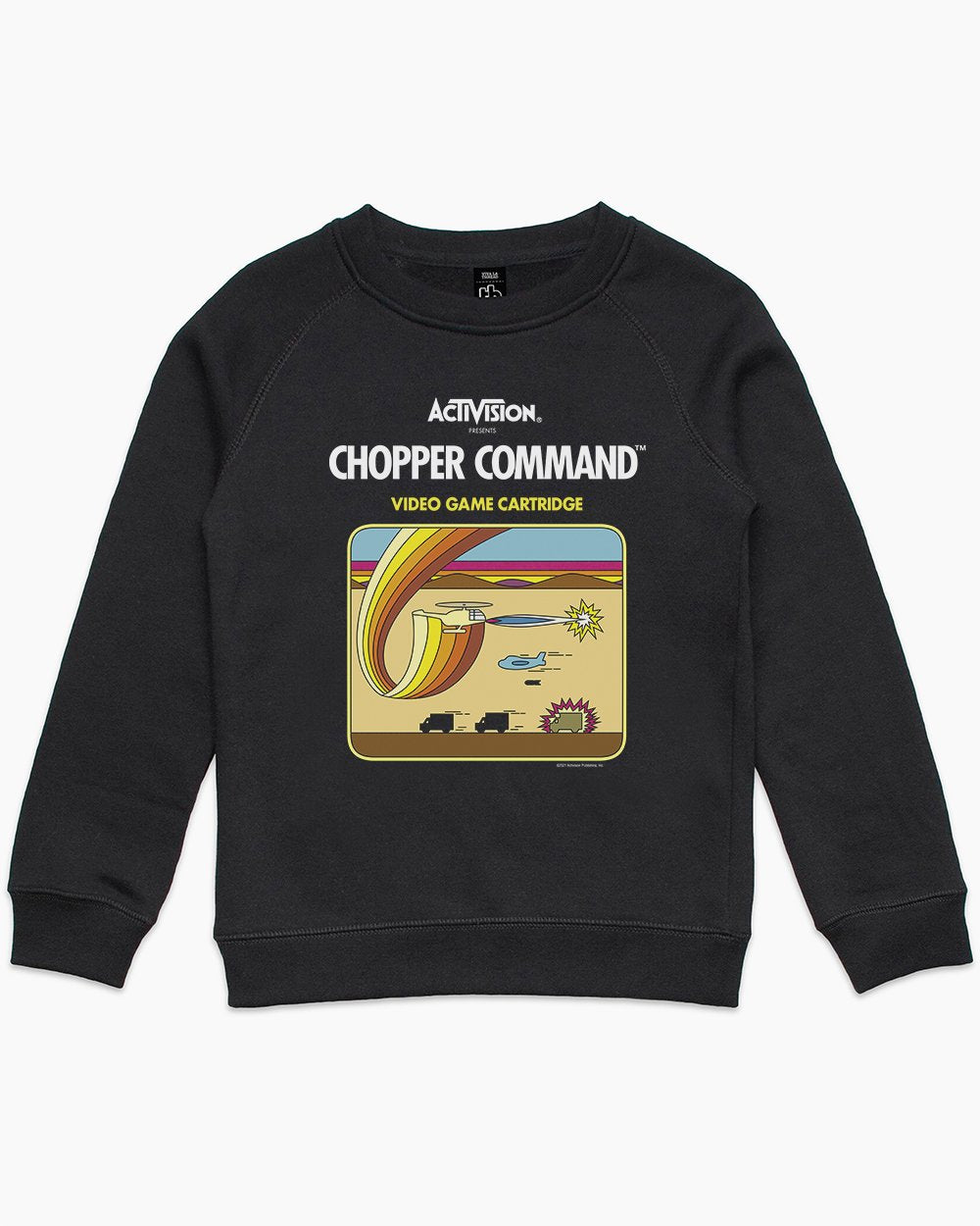 Chopper Command Kids Sweater Australia Online #colour_black