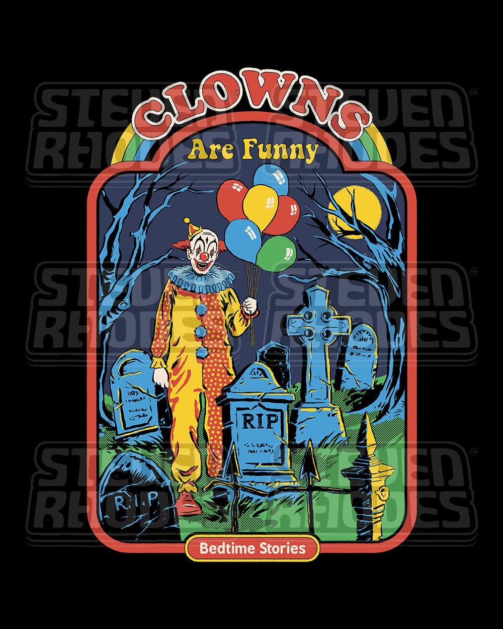 Clowns are Funny Sweater Europe Online #colour_black