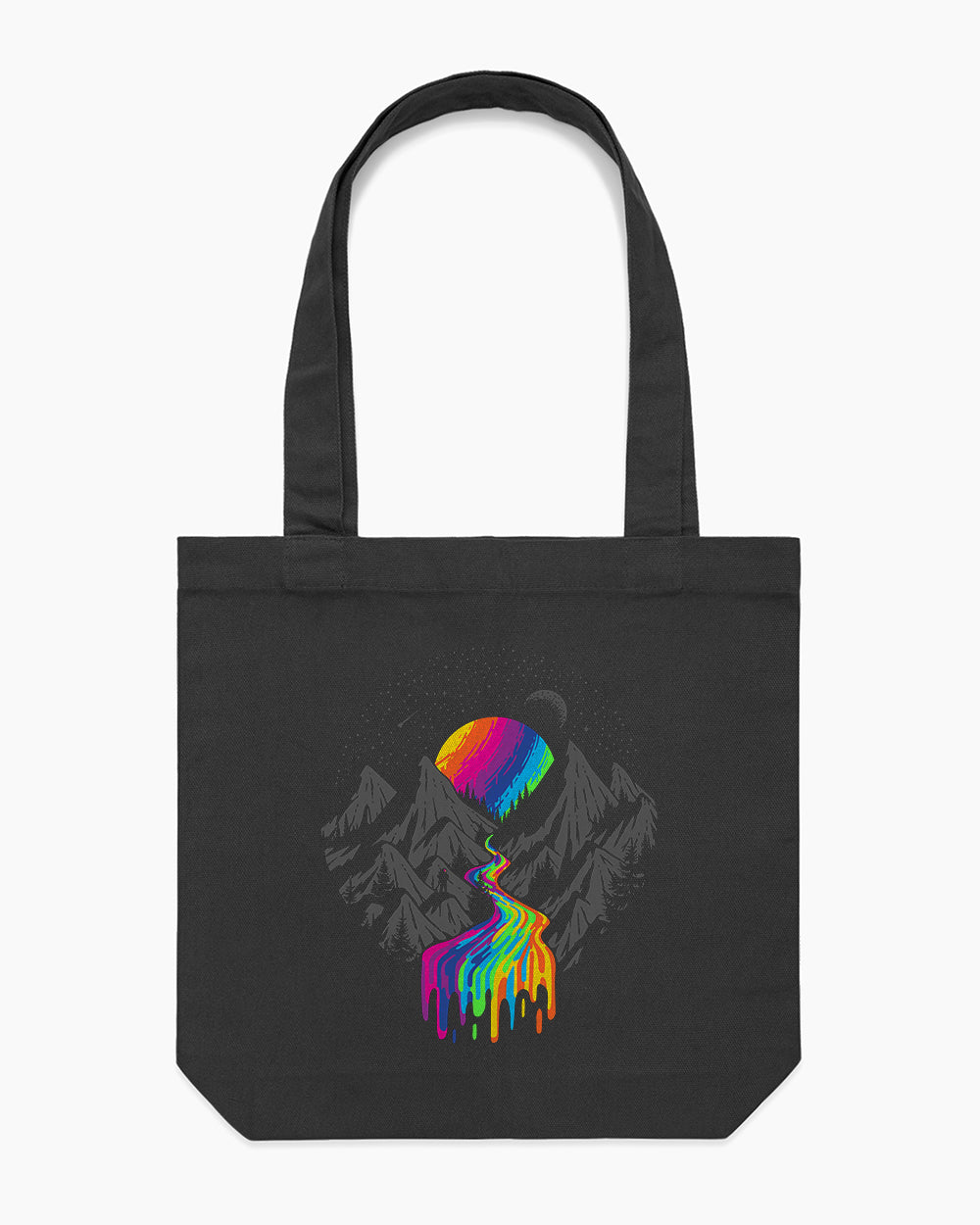 Cosmic River Tote Bag Australia Online #colour_black