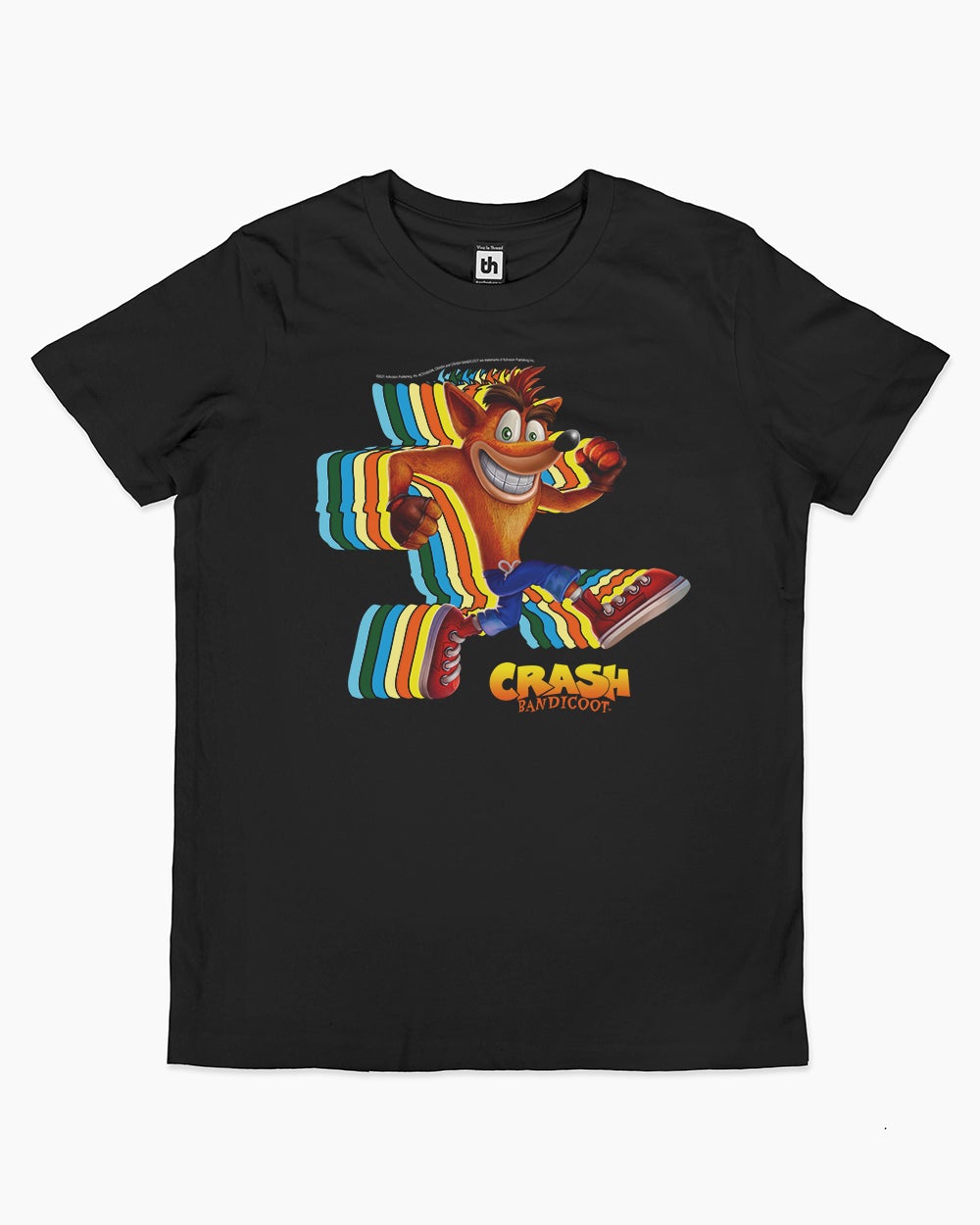 Crash Bandicoot Hyper Speed Kids T-Shirt Europe Online #colour_black