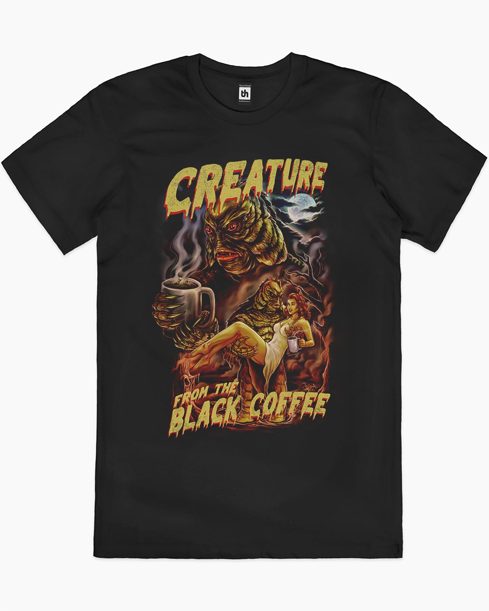 Creature from the Black Coffee T-Shirt Europe Online #colour_black