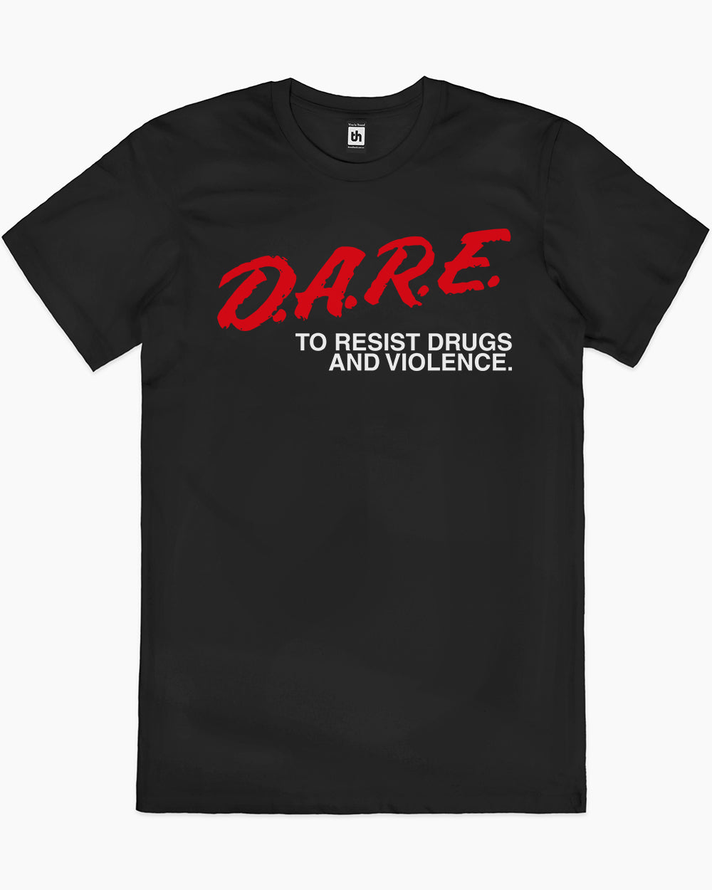 DARE to Resist Drugs and Violence T-Shirt Europe Online #colour_black