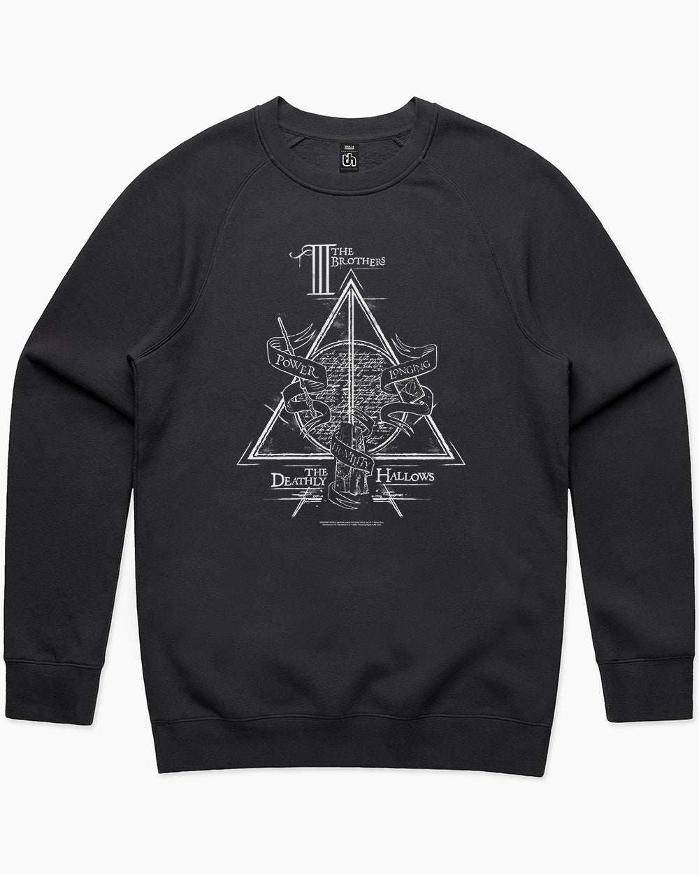 Deathly Hallows Logo Alt Sweater Europe Online #colour_black